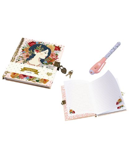 Djeco Diary w. Lock and Magic Pen - Oana