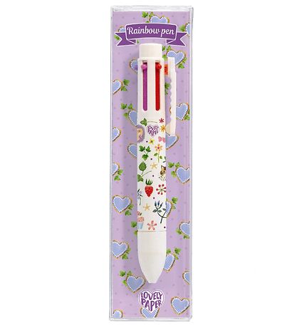 Djeco Kuulakärkikynä - Rainbow Pen - 6 Värit - Aiko Fukawa