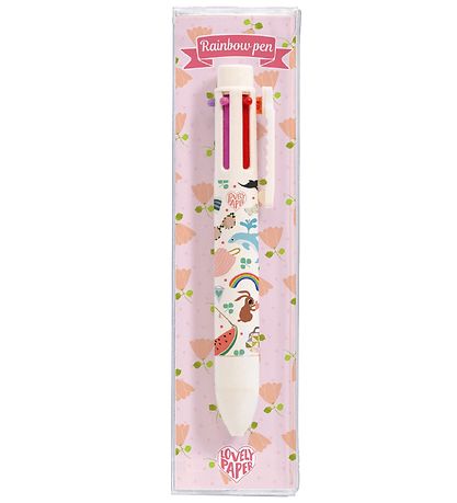 Djeco Penna - Rainbow Pen - 6 Färger - Tinou le Joly Sénoville