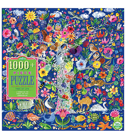 Eeboo Puzzle Game - 1000 Pieces - The Tree of Life