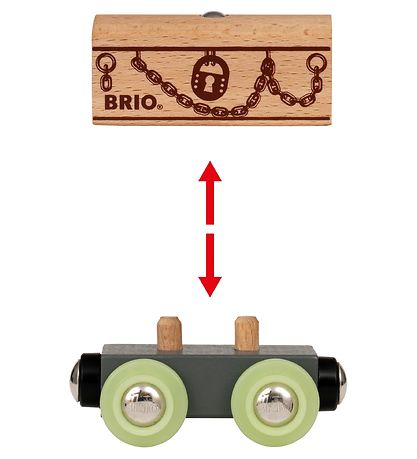 BRIO World Spøkelsestog - Selvlysende 33986