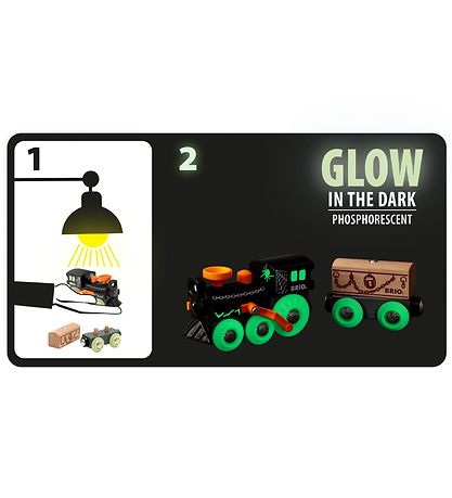 BRIO World Spøkelsestog - Selvlysende 33986