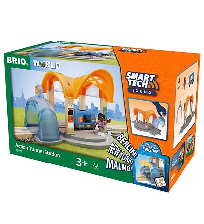 BRIO World Smart Tech Tunnel/Station w. Sound 33973