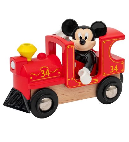 BRIO Lestarstöð M. Mickey Mouse - 4 Partar - Hljóðupptökutæki 32