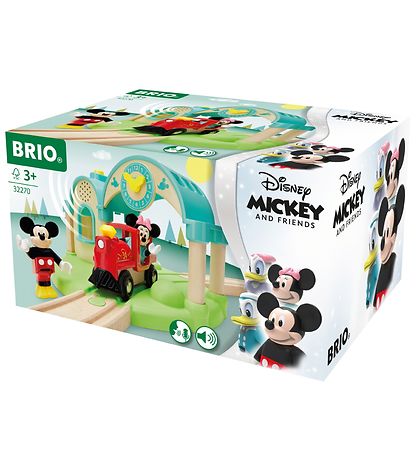 BRIO Lestarstöð M. Mickey Mouse - 4 Partar - Hljóðupptökutæki 32