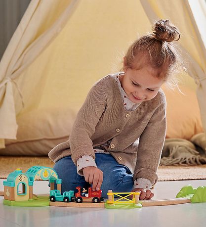 BRIO Lestarstöð M. Mickey Mouse - 4 Partar - Hljóðupptökutæki 32