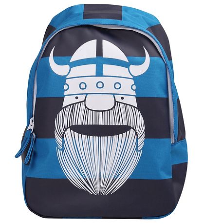 Danef Preschool Backpack - Kiddo - Blue/Navy Striped Erik