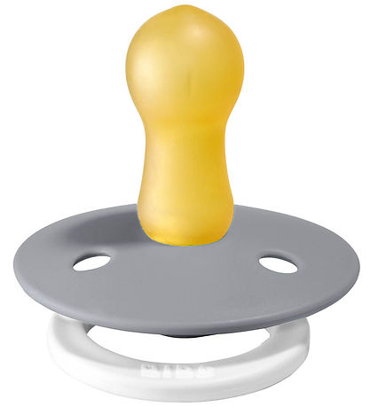 BIBS Colour Glowing Pacifiers - Size 1 - 2-Pack - Round - Sage/C