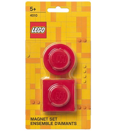 LEGO® Storage Magnets - 2 pcs - Red