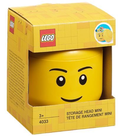 LEGO® Storage Förvaringslåda - Mini - Huvud - 10 cm - Pojke