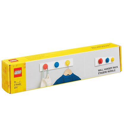 LEGO® Storage Knoppbräda - 33 cm - Röd/Blå/Gul