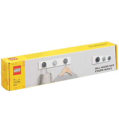 LEGO® Storage Knoppbräda - 33 cm - Svart/Grå