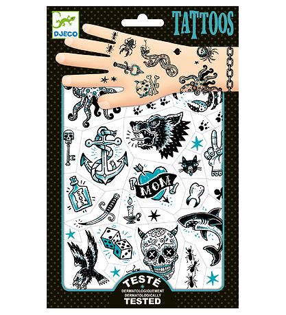 Djeco Tatuoinnit - Dark Sivu