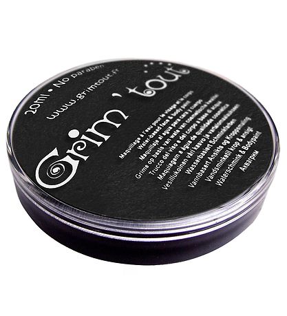 Grim Tout Face Paint - 20 ml - Black