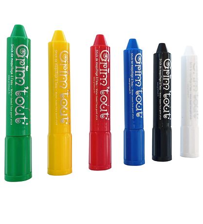 Grim Tout Face Paint - 6-Pack - Multicolored