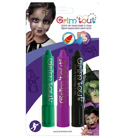 Grim Tout Face Paint - 3-Pack - Witch