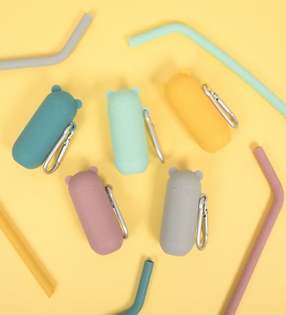 Paille We Might Be Tiny - Silicone - Jaune