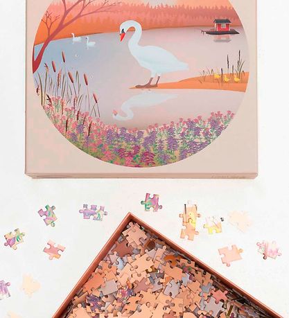Vissevasse Puzzle - 1000 Pieces - The Swan