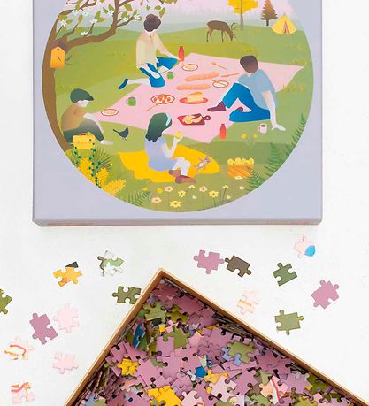 Vissevasse Puzzle - 1000 Pieces - Picnic