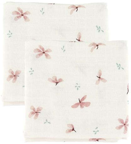 Cam Cam Spucktücher - 2er-Pack - Windflower Elfenbein