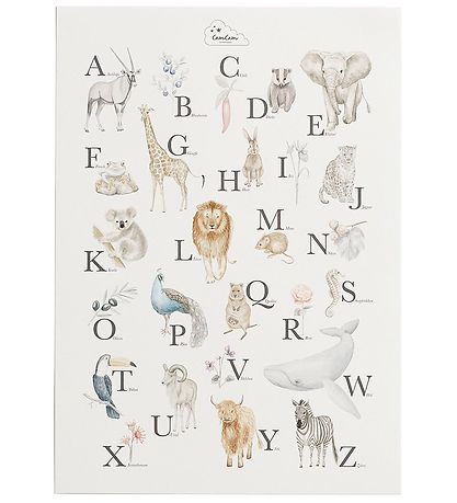 Cam Cam Poster - L'alphabet - Allemand