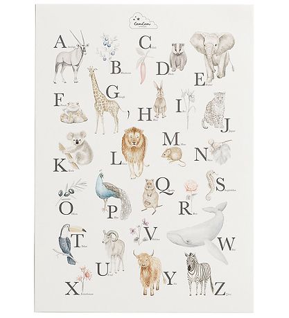Cam Cam Poster - Das Alphabet - Deutsch