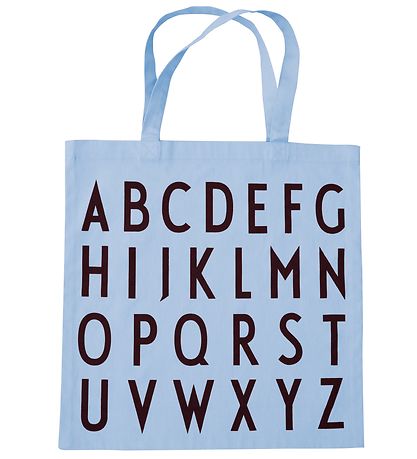 Design Letters Hliðarpoki - ABC - Ljósblátt