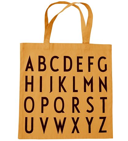 Design Letters Hliðarpoki - ABC - Mustard