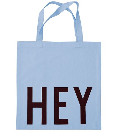 Design Letters Hliðarpoki - Hey - Ljósblátt