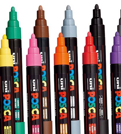 Posca Markers - PC-5M - 16 pcs - Multicolour