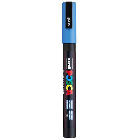 Posca Tússlitir - PC-3M - Himinblár