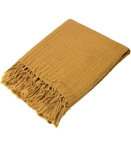 Müsli Teppi - 90x90 - Muslin - Viður