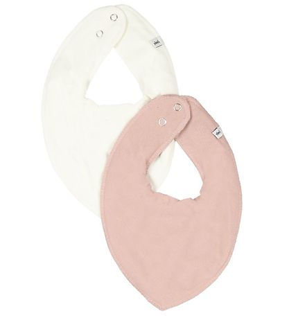 Pippi Baby Teething Bib - 5-Pack - Misty Rose