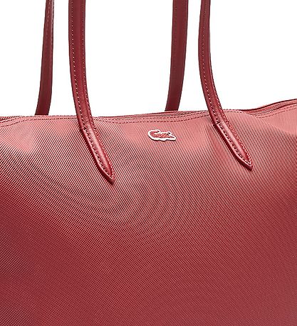 Lacoste Bag - Small Shopping Bag - Alizarine Red