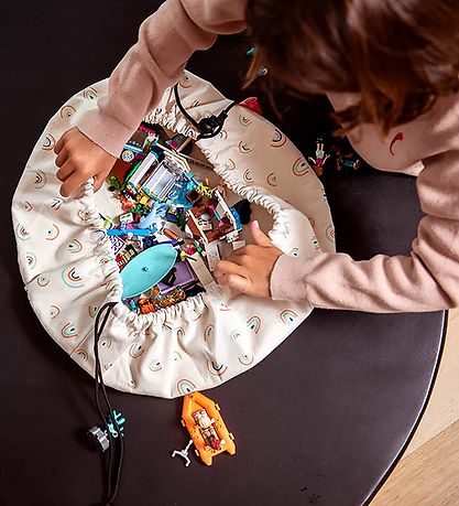 Play&Go Leksaksmatta - Ö: 40cm - Mini Rainbows