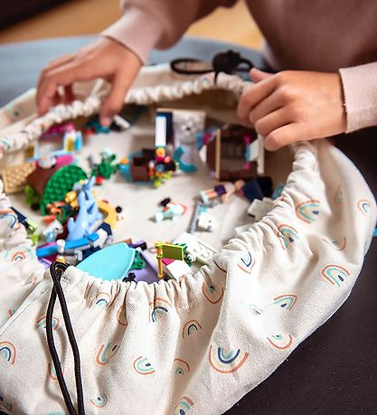 Play&Go Leksaksmatta - Ö: 40cm - Mini Rainbows