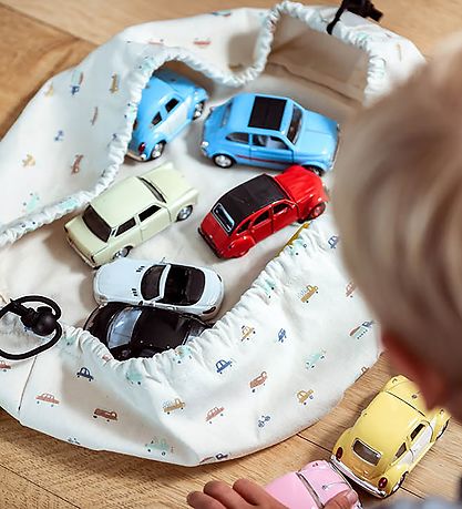 Play&Go Toy Storage Bag - D: 40 cm - Mini Cars