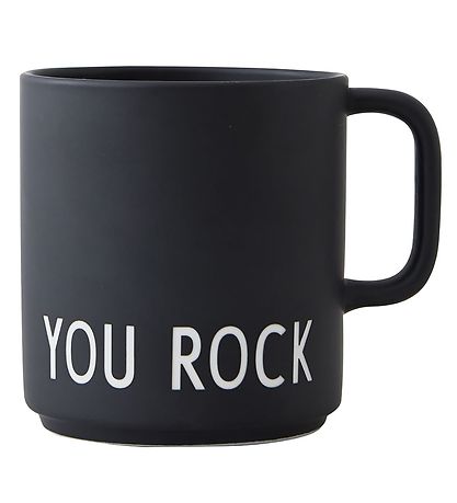 Design Letters Cup - Favourite - Black w. You Rock