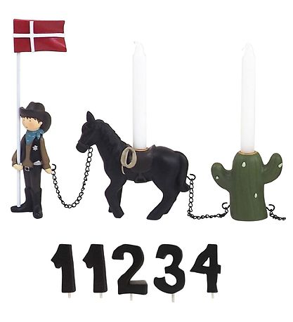 Kids by Friis Afmælislest - Kúreki M. 11 Tölur