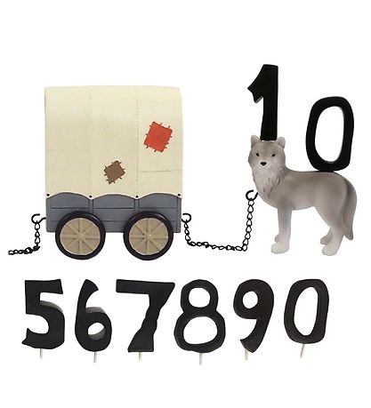 Kids by Friis Afmælislest - Kúreki M. 11 Tölur