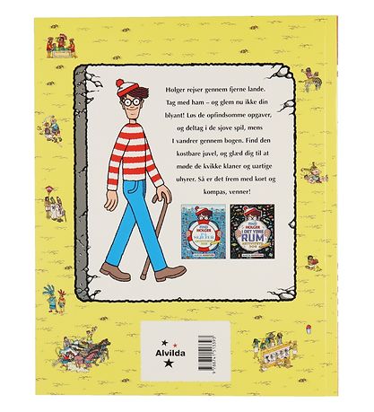 Alvilda Activity Book - Find Holger i Fjerne Lande - Danish