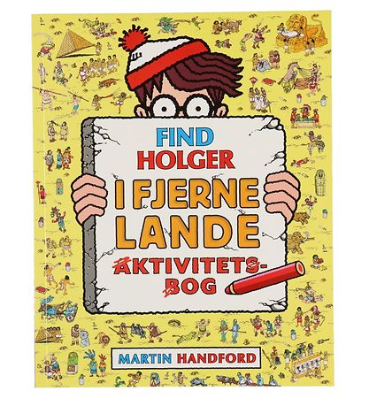 Alvilda Activity Book - Find Holger i Fjerne Lande - Danish