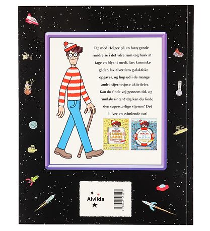 Alvilda Activity Book - Find Holger i Det Ydre Rum - Danish