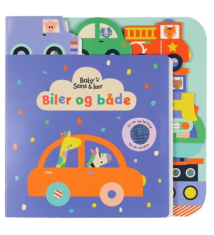 Alvilda Bilderbuch - Sense & Learn - Autos und Boote - Dänisch