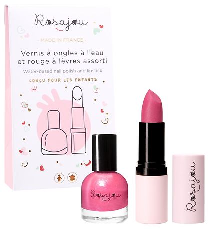 Rosajou Make up sett - Rubis - Lmonkey/Naglalakk
