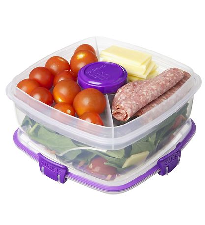 Sistema Lunchbox Set - Salad - 1,1 l - Pink