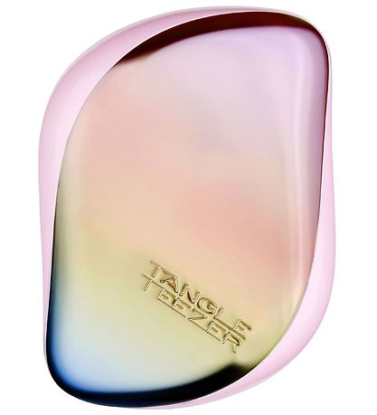 Tangle Teezer Hårborste - Compact - Pearlescent Matte Chrome