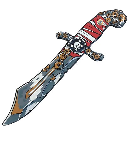 Liontouch Costume - Pirate Knife - Red Stripes