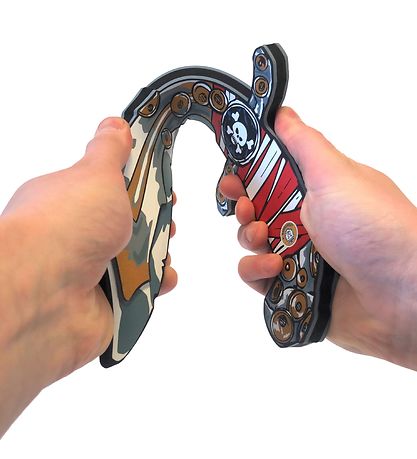 Liontouch Costume - Pirate Knife - Red Stripes