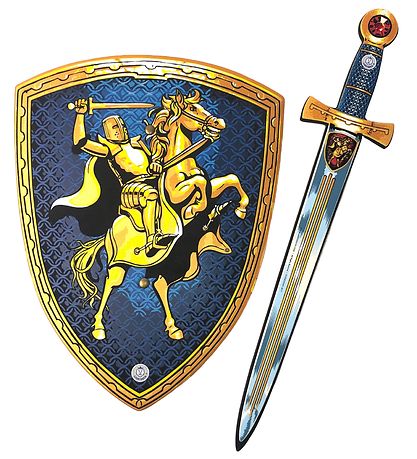 Liontouch Búningur - Riddarasett - Blár